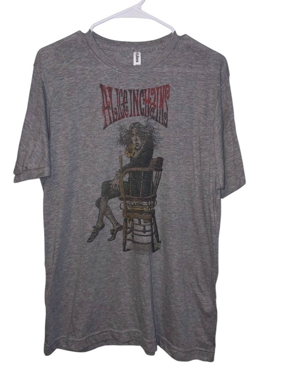 Alice in Chains "Angry Chair" Graphic T-Shirt Size Large New Rare 90s